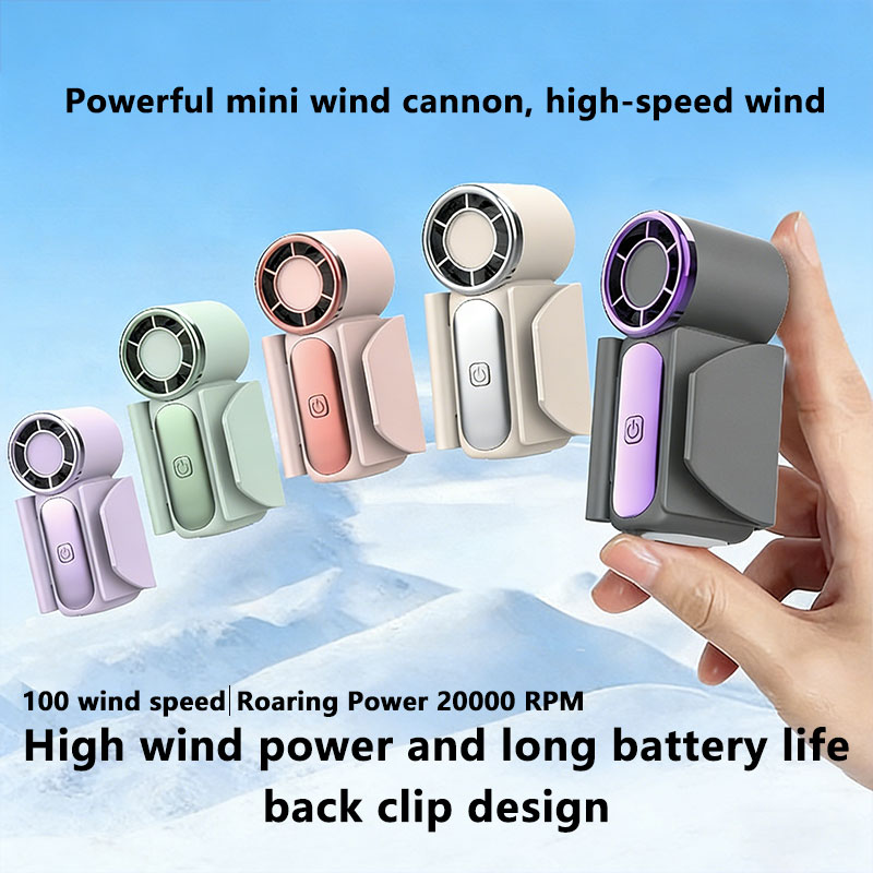 Usb Fan Silent - Mini Ventilador de Mano Recargable por