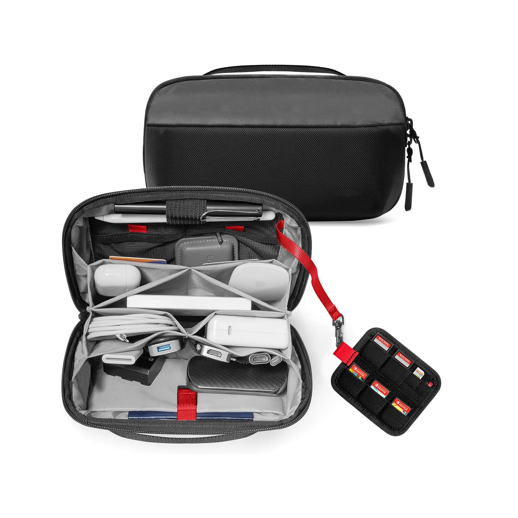 Tech Accessories Organizer - Estuche Organizador de Accesorios Electrónicos, Resistente
