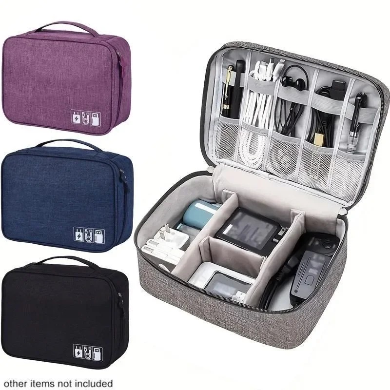 Tech Accessories To Gift - Estuche Organizador de Electrónicos para Viaje,