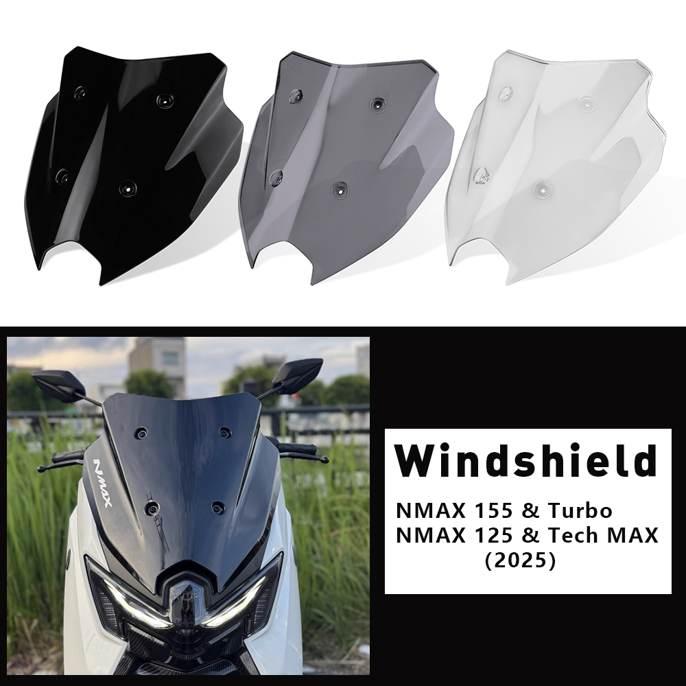 Nmax Tech Max Accessories - Nuevo parabrisas NMAX 125 para Yamaha