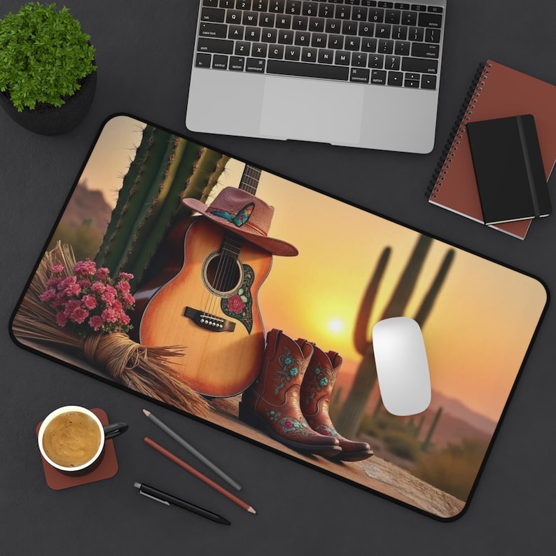 Tech Accessories To Gift - Alfombrilla de ratón para guitarra del