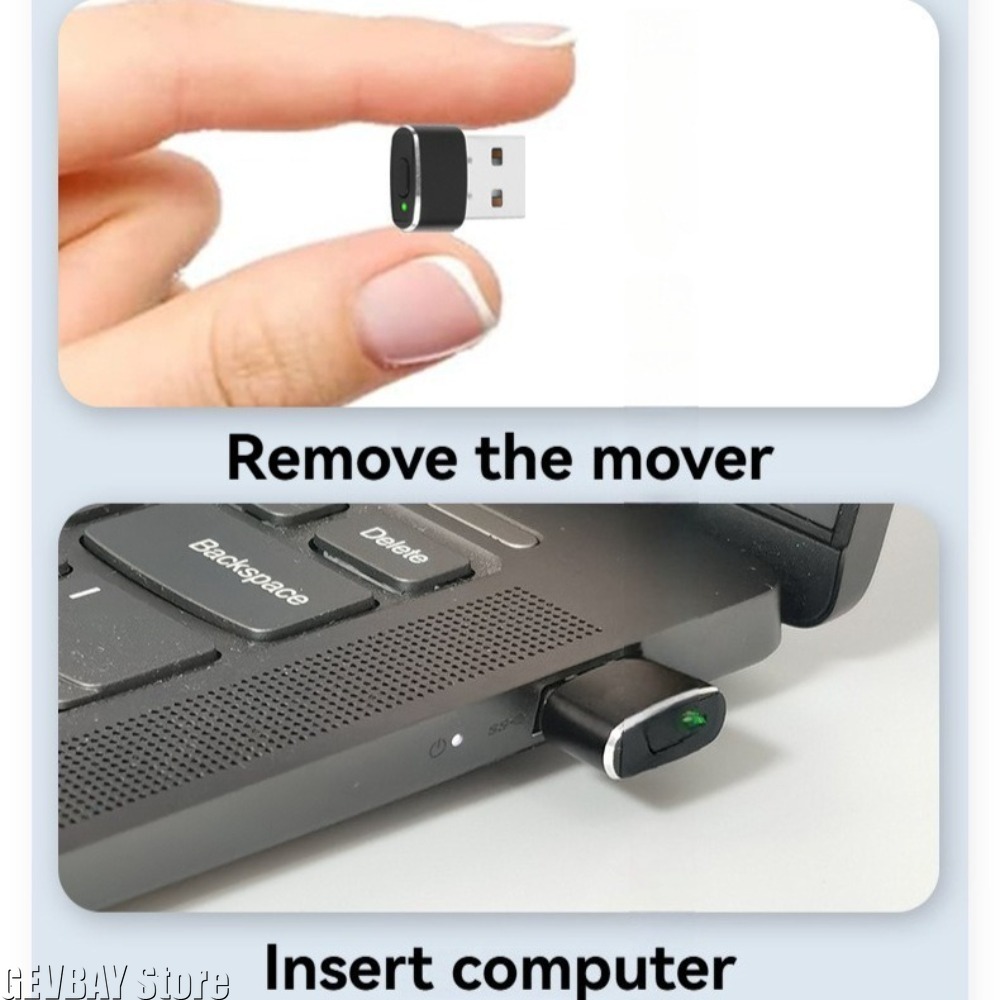 Tech Accessories Pc - Simulador de Movimiento de Ratón USB