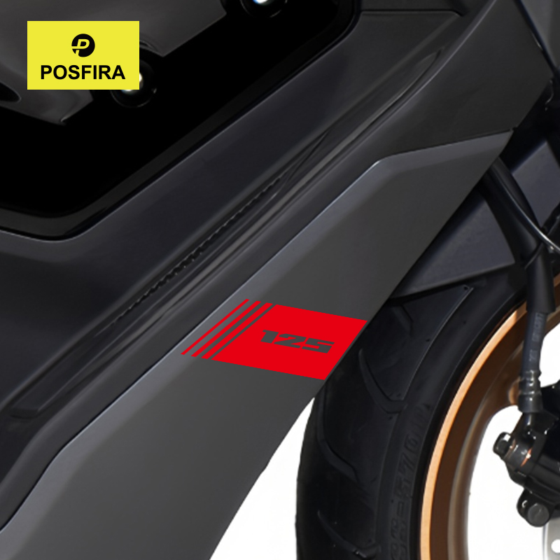 Nmax Tech Max Accessories - Pegatinas de Vinilo POSFIRA para Carenado