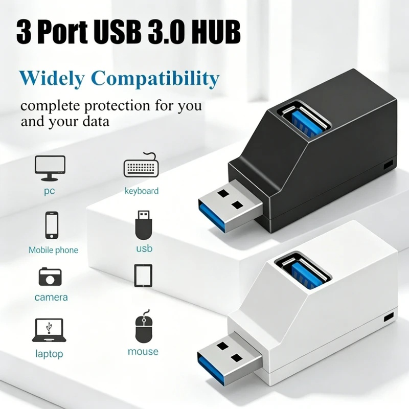 Hub Divisor USB 3.0 2.0 Girato - Tech Accessories Pc reseña y precio