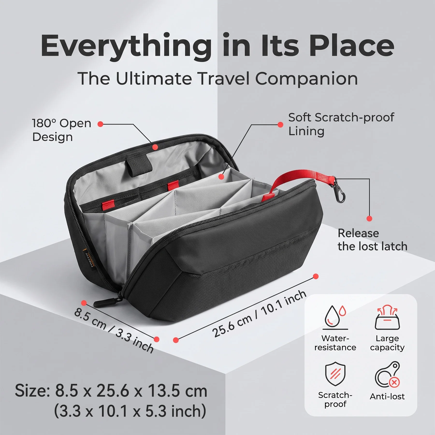 Estuche Organizador de Accesor - Tech Accessories Organizer reseña y precio
