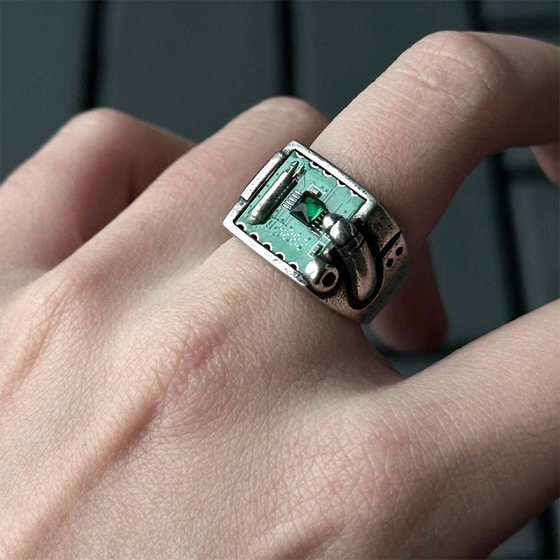 Anillo de PCB de Estilo Retro, - Tech Accessories Industry reseña y precio