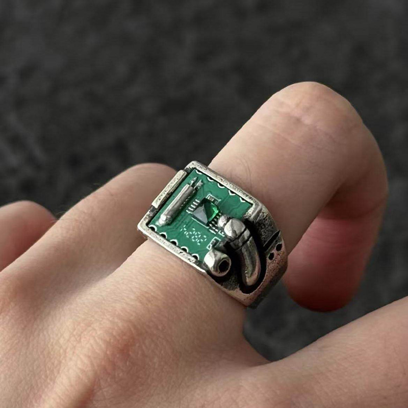 Anillo de PCB de Estilo Retro, - Tech Accessories Industry reseña y precio