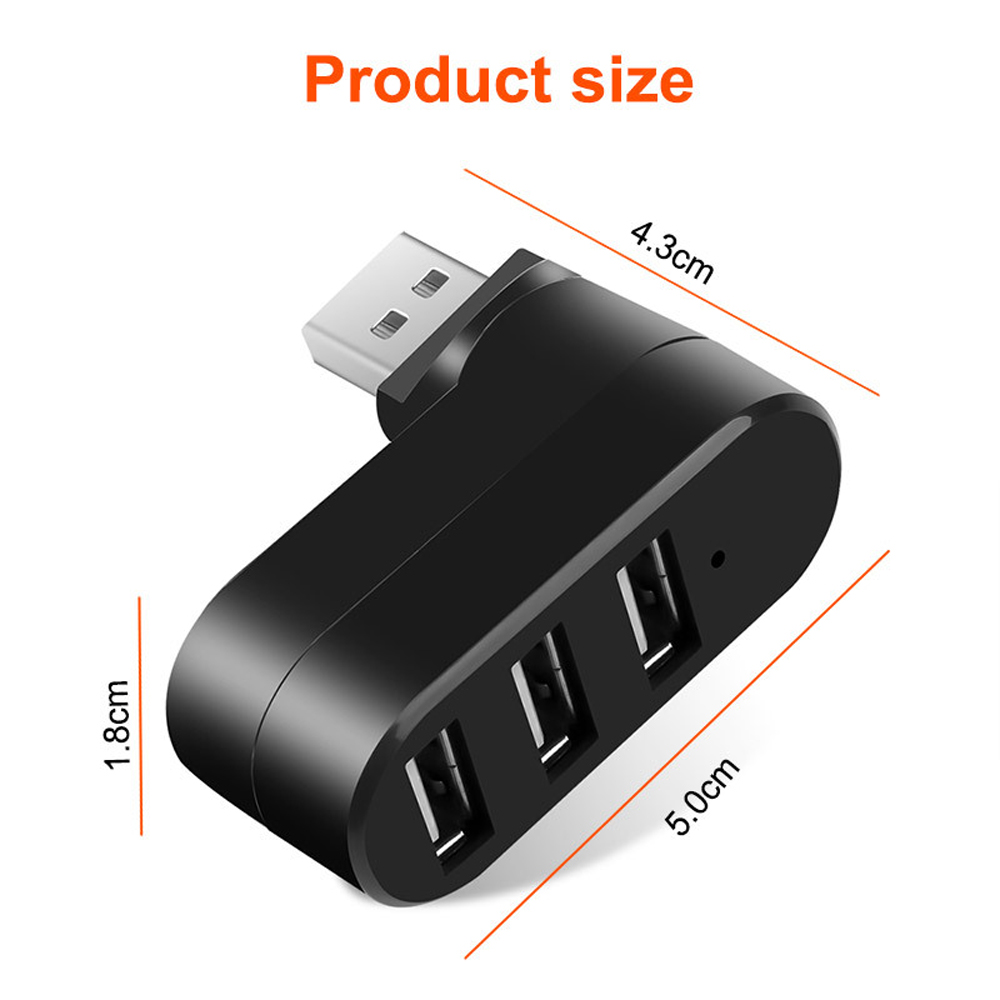 3 puertos Multi 2,0 USB HUB Mi - Tech Accessories Pc reseña y precio