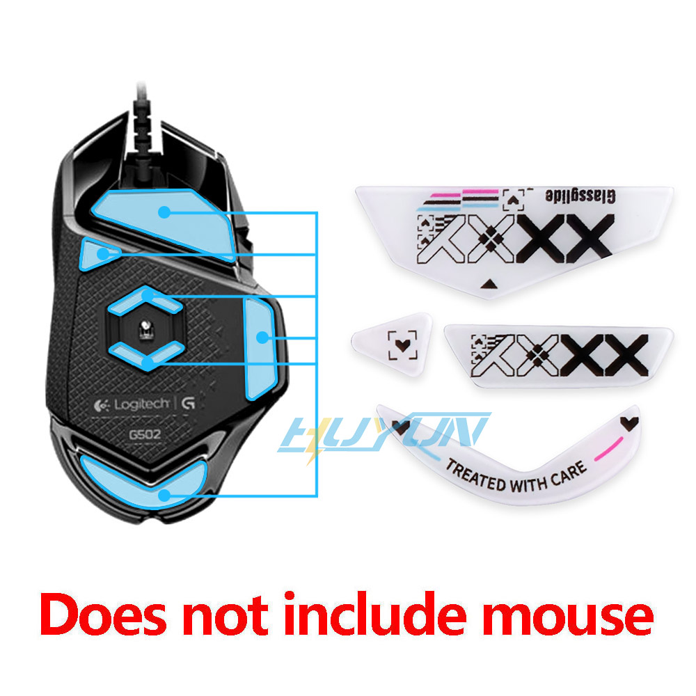 Las almohadillas para los pies - Logitech Mouse G502 reseña y precio
