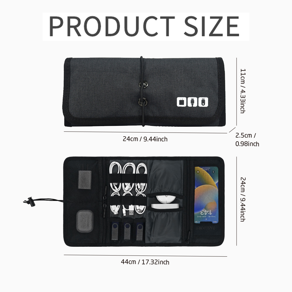 Bolsa Organizadora de Cables,  - Tech Accessories Organizer reseña y precio