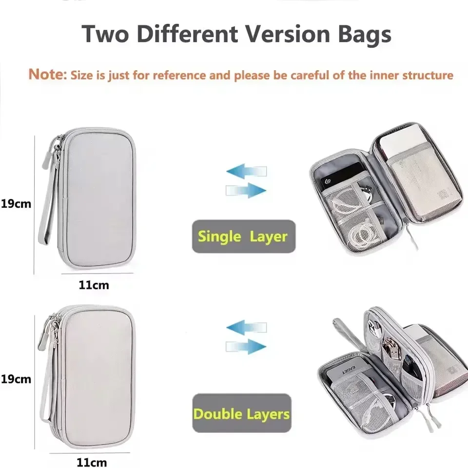 Bolsa de Viaje para Cables, Es - Tech Accessories Organizer reseña y precio