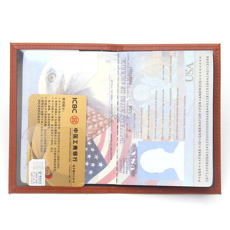 Porta pasaporte con estampado  - Tech Accessories Travel reseña y precio