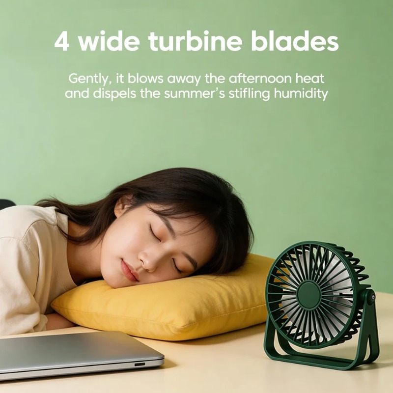 Mini ventilador silencioso USB - Usb Fan Silent reseña y precio