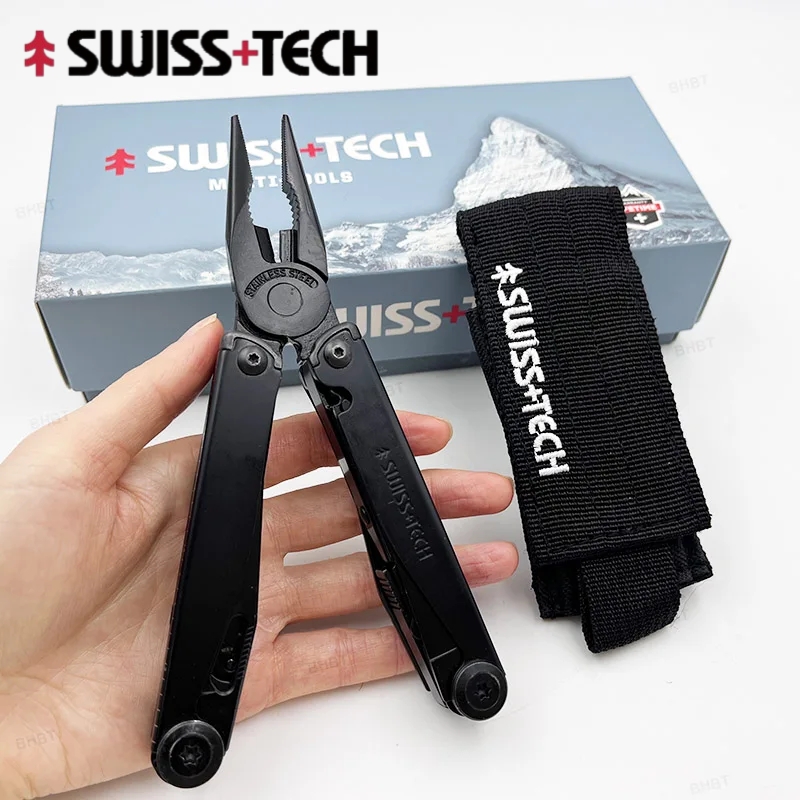 SWISS TECH-Alicates multiherra - Tech Accessories Kit reseña y precio